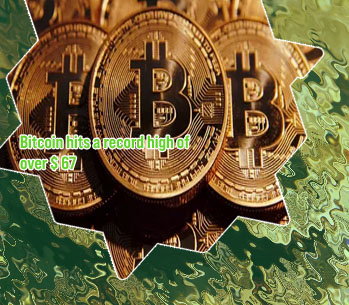 Bitcoin hits new 65k