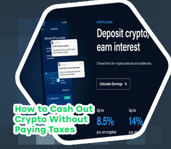 Cashing out crypto com